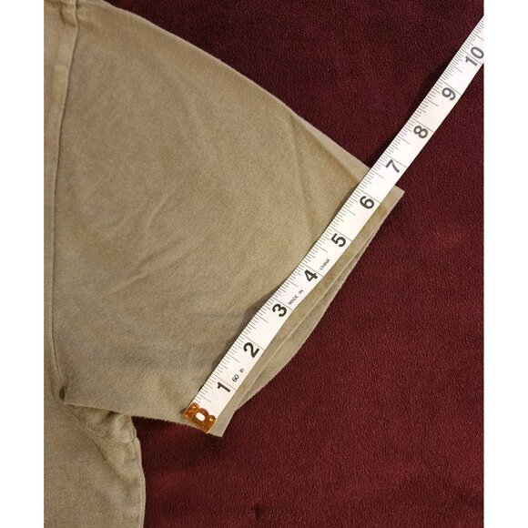 Adidas Men's Essential Single T-shirt Big Logo Green White Size Medium - Picture 8 of 10